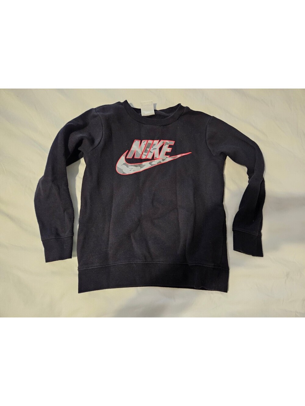 Nike Boys Navy Blue Sweatshirt Size M